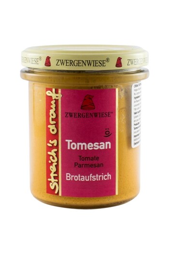 Zwergenwiese Tomesan Organic Vegetable Tart Cream, 160g