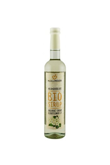 Hollinger Organic elderflower syrup, 500ml