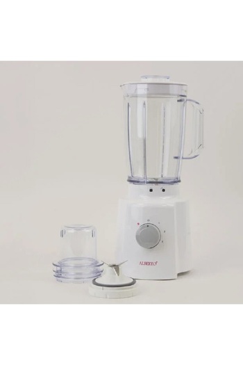 Alberto electric blender 1.6l, 350w, 3 speeds, white