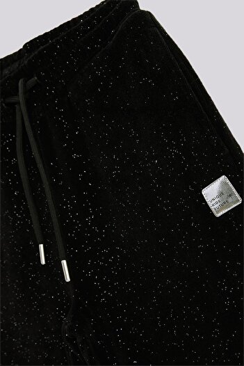 Tyess BG Store Girl's Black Sweatpants