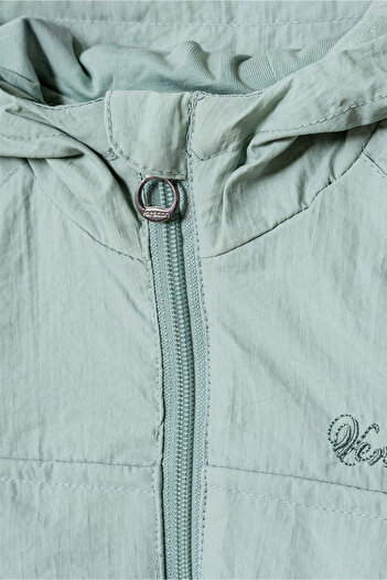 Verscon Girl's Hooded Embroidered Raincoat & Windbreaker 1 - 5 Years Old