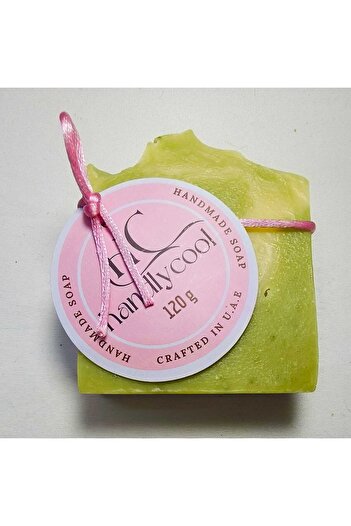 handlycool Peppermint Natural Handmade Soap-Crafted in U.A.E