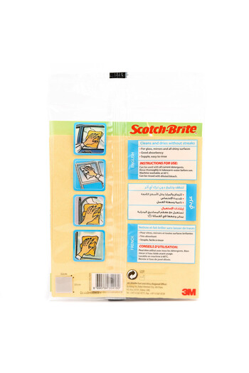 Scotch Brite Window Cloth 1 pc – 40x35 cm Streak-Free Cleaning for Glass & Windows