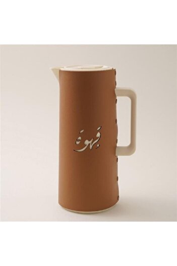 Dallaty stainless steel vacuum flask 1L, brown