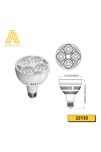 Happy Light LED Bulb 35W with E27 Base - Solar Light 4000K