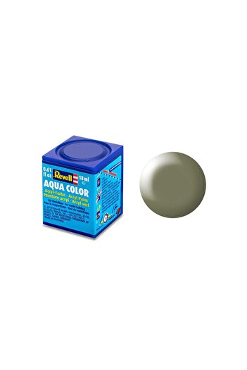 REVELL Water-Based Paint Silk Greyish Green RAL 6013 18 ml