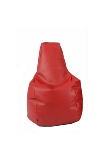 Pufrelax Fotoliu tip Scaun Sunlounger Junior, Material Piele Ecologica - Rosu