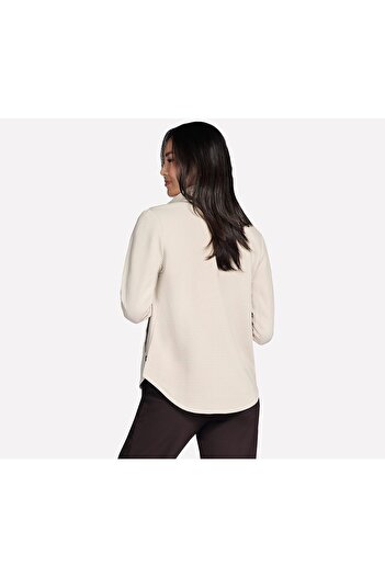 SKECHERS Jacket The GO WALK Shine Jacket, Beige, Women