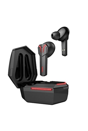Tws Wireless In-Ear Gaming Headphones with LED Microphone and Charging Dock Type-C BT 5.0