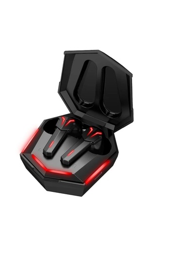 Tws Wireless In-Ear Gaming Headphones with LED Microphone and Charging Dock Type-C BT 5.0