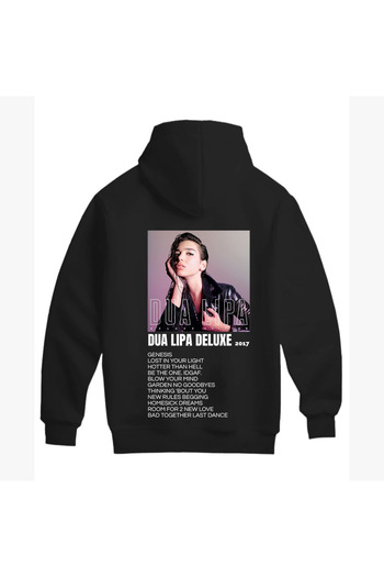SVART WEAR Dua Lipa Designed Unisex High Quality Hooded Cotton Sweatshirt (Hoodie)