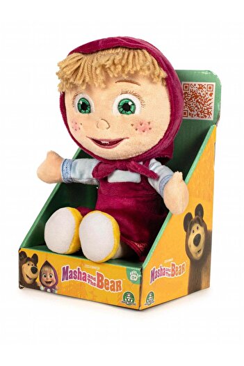 Famosa Masha and Bear Plush Toy - MASHA 28 cm