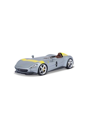 BBURAGO Model Car 1:24 Ferrari Monza SP 1 Silver
