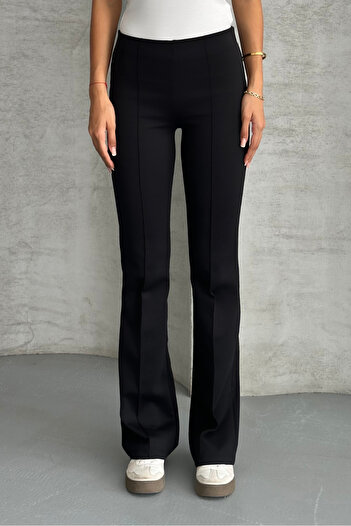 macharel jeans Women's Spanish Leg Opening Stitched Modal Fabric Pants