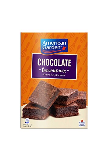 american garden Chocolate Brownie Mix 500 gFudgy Brownies for Home Baking