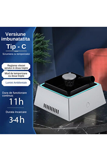 OEM Smart Electric Ashtray, Combats Cigarette Odor, Vacuums Cigarette Smoke, Built-in Air Purifier