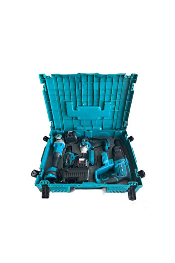 OEM 4-in-1 Set: Drill + Electric Screwdriver + Angle Grinder + Rotary Hammer, 36v 8Ah