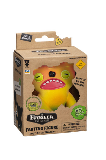 Fuggler Collectible Figure 9 cm 1 Pc in Transparent Box Wide Eyed Weirdo Multi