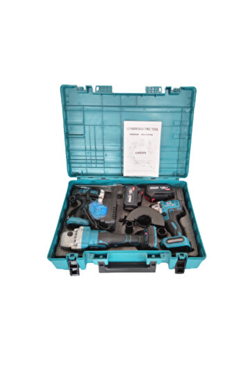 German Meister 3 in 1 Kit 36V – Impact Driver, Self-Tapping and Angle Grinder,