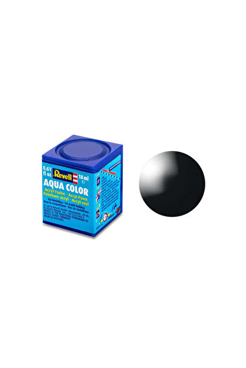 REVELL Vopsea Acrilica Aqua Black Gloss 7