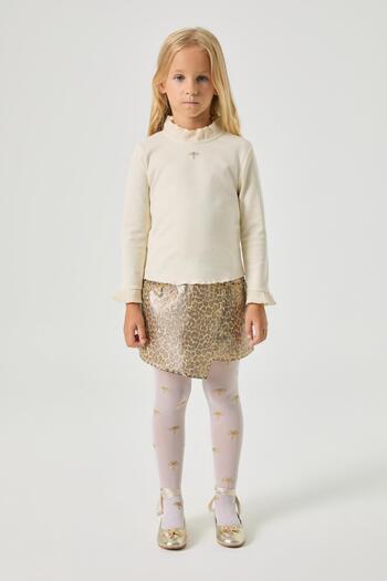 Tyess BG Store Girl's Ecru Blouse