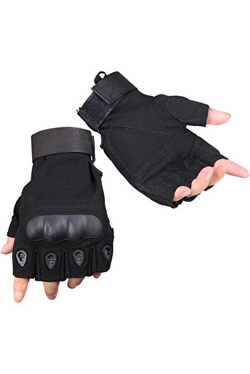 Primo Plus Pair Of Semi Finger Gym Training Gloves ‎M