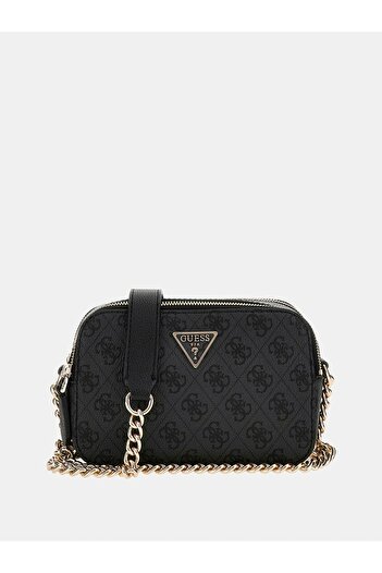 Guess Anadela Women's Anthracite Crossbody Bag Hwbg9672140-Clo