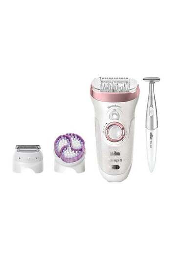 Braun Silk-Epil 9 9/980 SkinSpa SensoSmart Epilator Set White/ Rose Gold