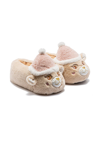 Twigy Roza Women's Animal Print Slippers Beige 36/41