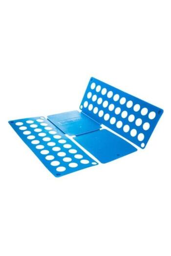 Edman Clothing Folding Device for Shirts and T-Shirts, 40x16.5 cm, Blue