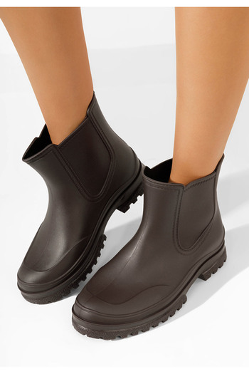 B T Shoes Ghete cauciuc Zariella V2 maro