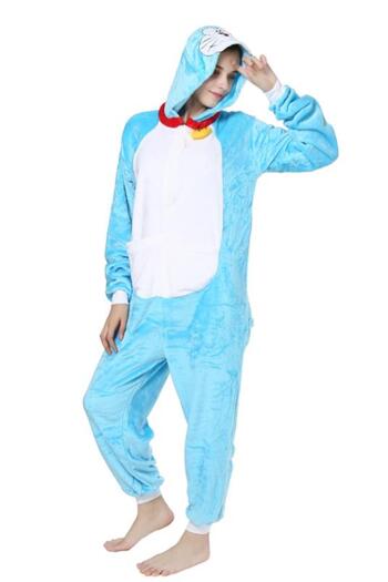 WildFashion Pijama intreaga model blue cat PJM185-441
