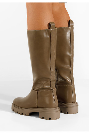B T Shoes Cizme dama kaki Mesora
