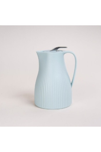 Dallaty Plastic Vacuum Flask Bear Light Blue 1L