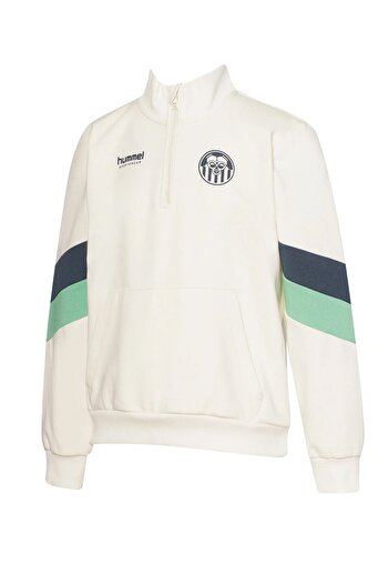 hummel Walkes Zip Neck Kids Sweatshirt