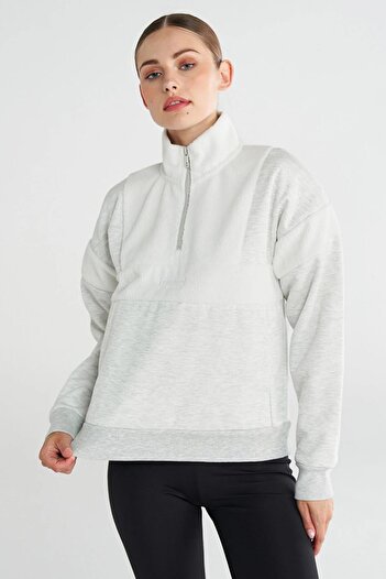 hummel Adur Zip Neck Women's Sweatshirt