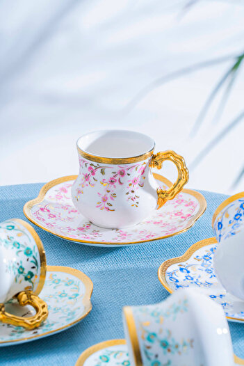 ACAR Malissa 6-Person Coffee Cup Set - 90 ml