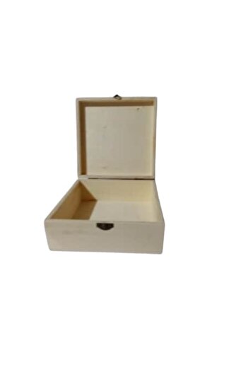 OEM Blank Wooden Square Box, Dimensions 19cm x 19cm x 8cm