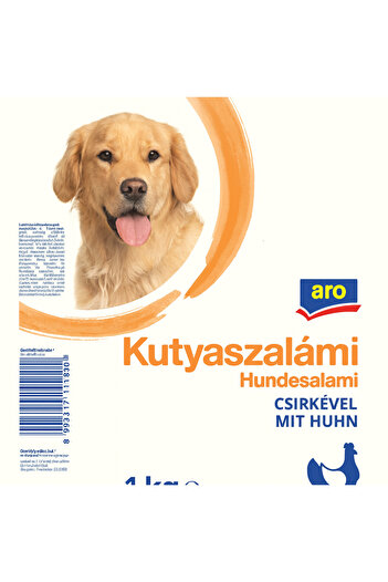 Aro Salami for Dogs with Chicken, Aro, 1 Kg