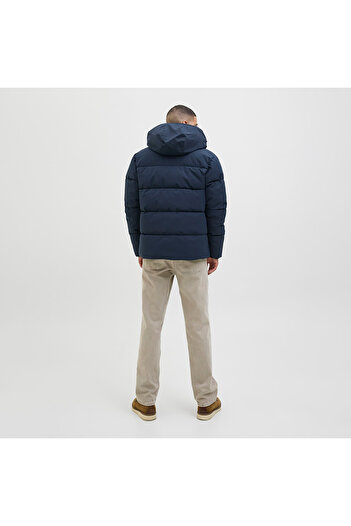 Jack & Jones Global Erkek Lacivert Mont (12283517-SKYC)