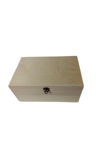 OEM Blank Wooden Square Storage Box, 31cm x 20cm x 14cm