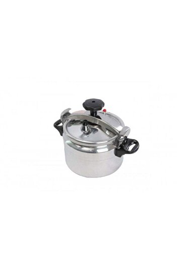 HOMEVEO 11 Liters Pressure Cooker Aluminum Pressure Pot Arabic Cooker Silver