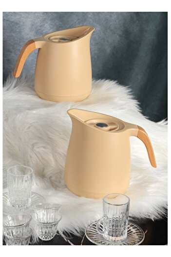 HOMEVEO 1 liter tea and coffee thermos set