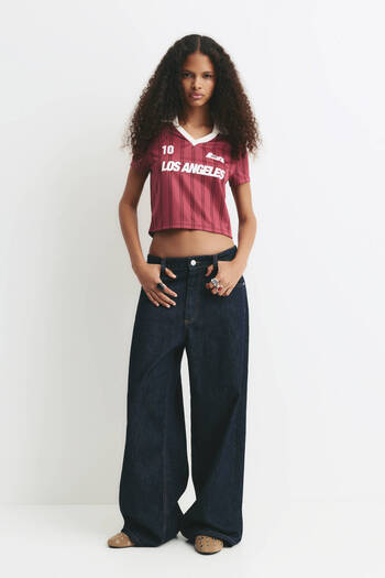 Pull & Bear Los Angeles Soccer T-shirt