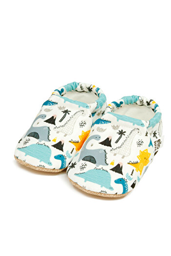 Ella Bonna Anti-Slip Sole Bird Patterned Baby Booties, Home Boots Slippers Nursery Shoes Slippers