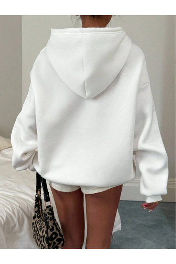 uyguntarz Φούτερ μεγάλου μεγέθους με στάμπα Unisex Sea Oyster