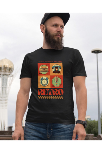 MVRDAR Premium Cotton T-shirt 100% Retro Vibes