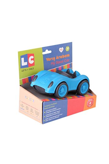 lets be child Race Car Toy, Blue, 8x16, LC