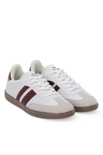 Slazenger ITALY I Erkek Günlük Ayakkabı Beyaz / Bordo
