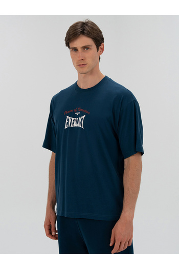 EVERLAST Μπλουζάκι Unisex Heritage Champions Navy Blue